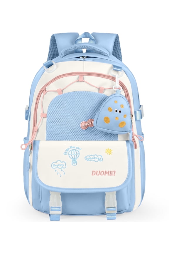 School Backpack Elementary School Bag High Middle School Fashion Cute Book Bag Large Capacity Lightweight Daypack