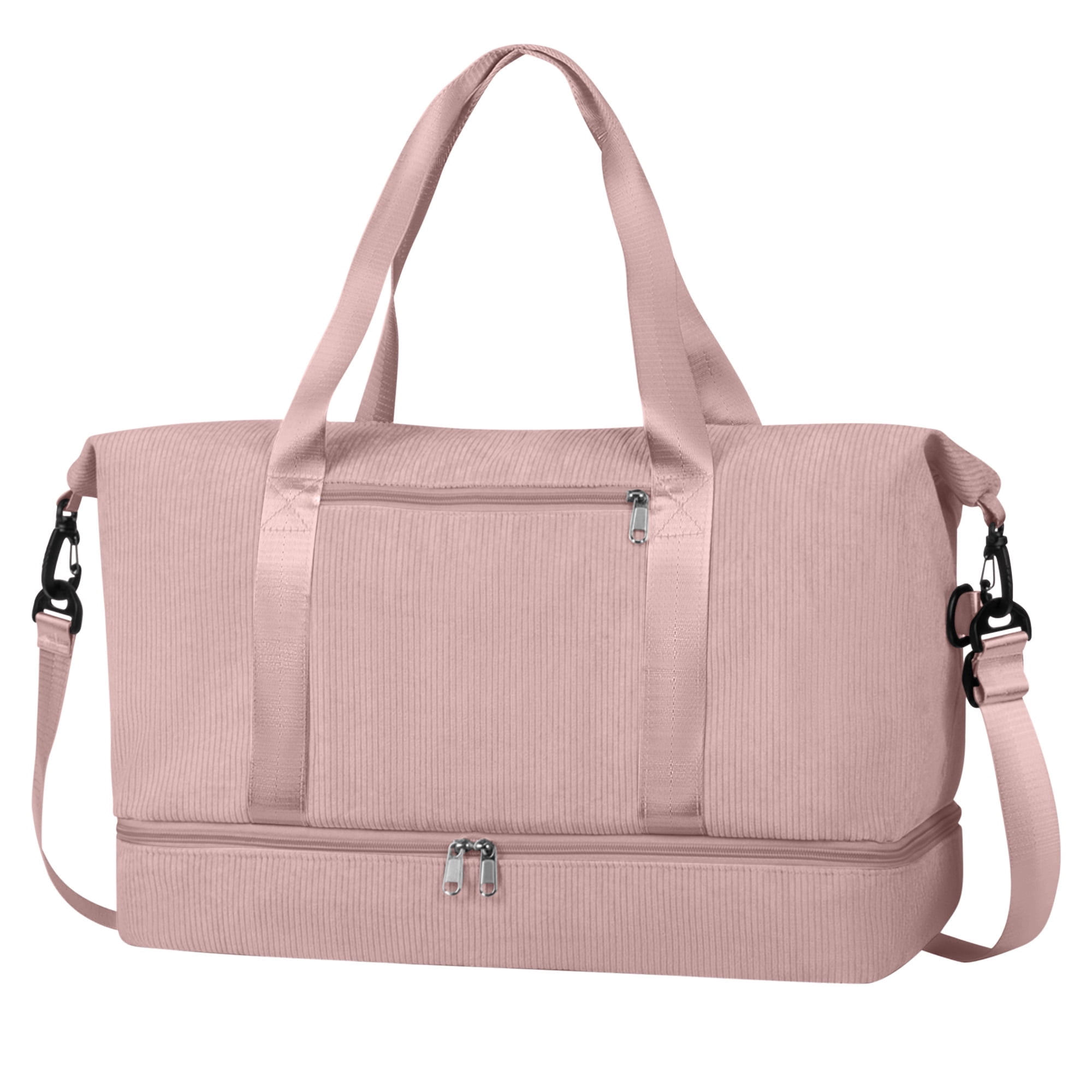 Gynky Travel Duffel Weekender Bags for Women Carry on Large Tote Sport Duffle Hospital Gym Bag for Labor and Delivery Overnight Luggage with Shoe Compartment Trolley Sleeve Wet Pocket