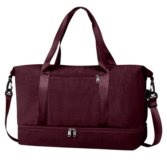 Gynky Travel Duffel Weekender Bags for Women Carry on Large Tote Sport Duffle Hospital Gym Bag for Labor and Delivery Overnight Luggage with Shoe Compartment Trolley Sleeve Wet Pocket