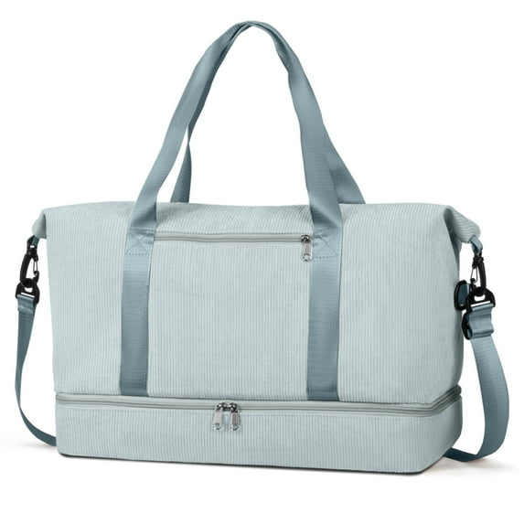 Gynky Travel Duffel Weekender Bags for Women Carry on Large Tote Sport Duffle Hospital Gym Bag for Labor and Delivery Overnight Luggage with Shoe Compartment Trolley Sleeve Wet Pocket