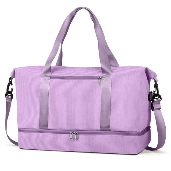 Gynky Travel Duffel Weekender Bags for Women Carry on Large Tote Sport Duffle Hospital Gym Bag for Labor and Delivery Overnight Luggage with Shoe Compartment Trolley Sleeve Wet Pocket