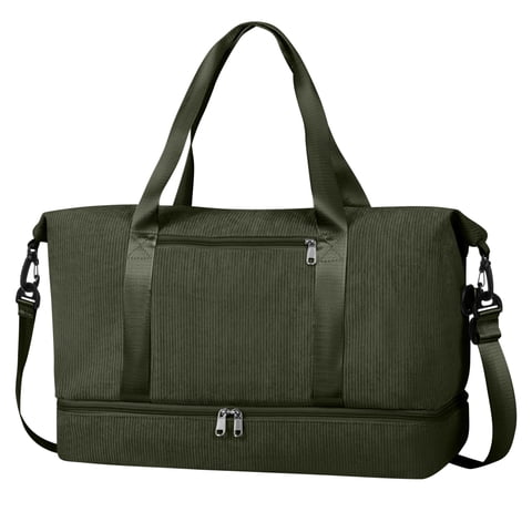 Gynky Travel Duffel Weekender Bags for Women Carry on Large Tote Sport Duffle Hospital Gym Bag for Labor and Delivery Overnight Luggage with Shoe Compartment Trolley Sleeve Wet Pocket
