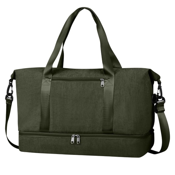 Gynky Travel Duffel Weekender Bags for Women Carry on Large Tote Sport Duffle Hospital Gym Bag for Labor and Delivery Overnight Luggage with Shoe Compartment Trolley Sleeve Wet Pocket