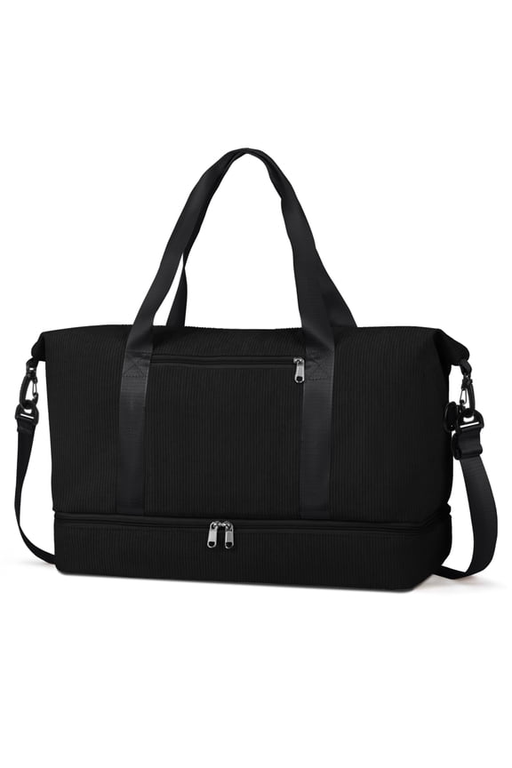 Travel Duffel Weekender Bags for Women Carry on Large Tote Sport Duffle Hospital Gym Bag for Labor and Delivery Overnight Luggage with Shoe Compartment Trolley Sleeve Wet Pocket