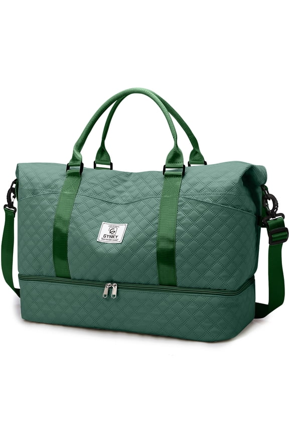 Travel Duffle Bag Weekender Bags for Women with Shoe Compartment Carry on Overnight Bag Gym Duffel Bag with Wet Pocket Hospital Bags for Labor and Delivery