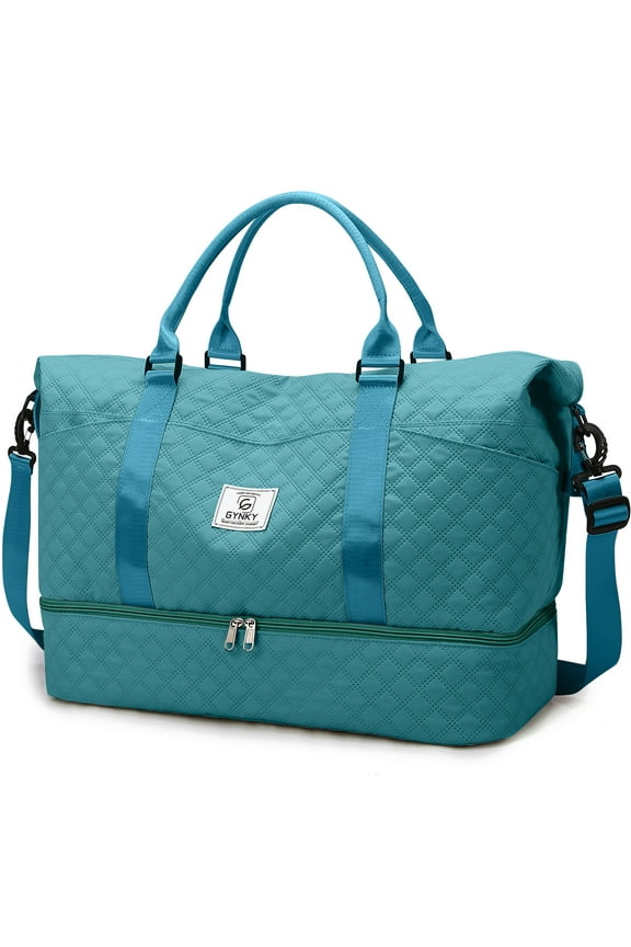 Travel Duffle Bag Weekender Bags for Women with Shoe Compartment Carry on Overnight Bag Gym Duffel Bag with Wet Pocket Hospital Bags for Labor and Delivery