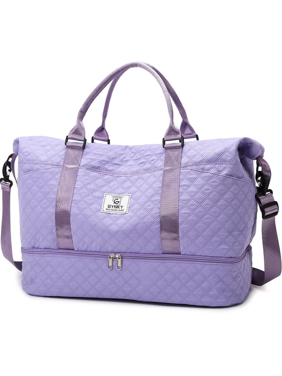 Travel Duffle Bag Weekender Bags for Women with Shoe Compartment Carry on Overnight Bag Gym Duffel Bag with Wet Pocket Hospital Bags for Labor and Delivery