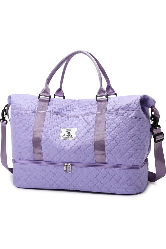 Travel Duffle Bag Weekender Bags for Women with Shoe Compartment Carry on Overnight Bag Gym Duffel Bag with Wet Pocket Hospital Bags for Labor and Delivery