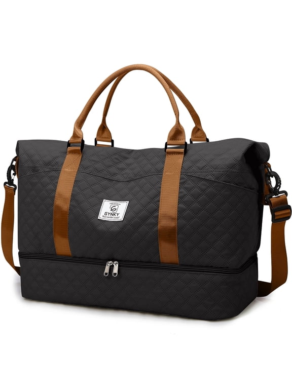 Travel Duffle Bag Weekender Bags for Women with Shoe Compartment Carry on Overnight Bag Gym Duffel Bag with Wet Pocket Hospital Bags for Labor and Delivery