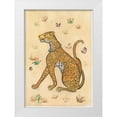 thumbnail image 1 of Gynn, Fran 11x14 White Modern Wood Framed Museum Art Print Titled - Leopard-Indian Animals, 1 of 4