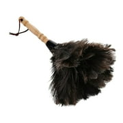 Gyouanime Natural Feather Duster With Wooden Handle Brush