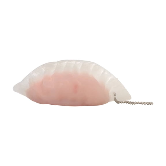 Gyoza Squishies Featuring Fried Dumpling Form – Slow Rebound Kawaii Food Squeeze for Sensory Satisfaction, Gag Gifts and Office Stress Management,C