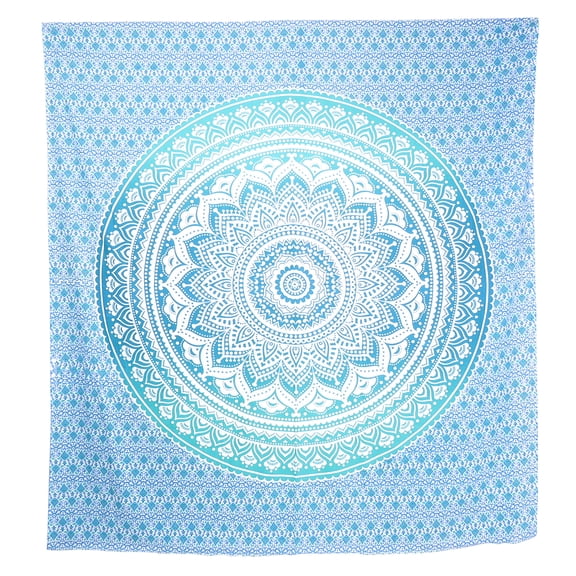 Gypsie Blu Boho Queen Mandala Tapestry Indian Wall Hanging Decor Art Bohemian Hippie Bedspread Blanket Tapestries Online
