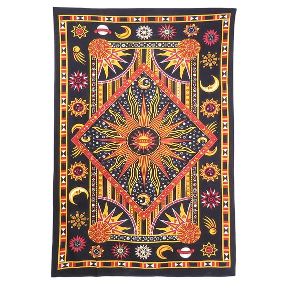 Gypsie Blu Mandala Twin Hippie Wall Tapestry Boho Wall Hanging Beach Bedspread Living Room Decor Bedsheet Tapestries