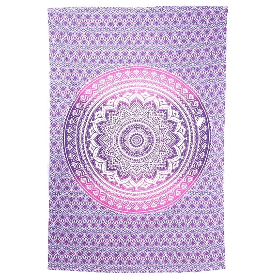 Gypsie Blu Mandala Twin Hippie Wall Tapestry Boho Wall Hanging Beach Bedspread Living Room Decor Bedsheet Tapestries