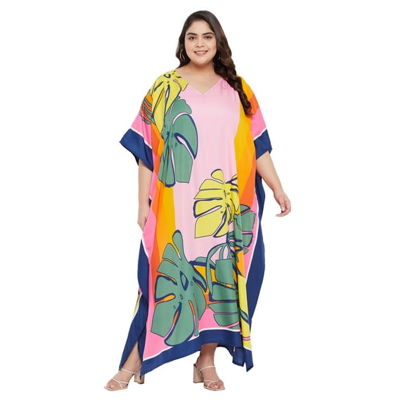 Gypsie Blu Women Kaftans Dresses Caftan Long Maxi Printed Dress for Ladies Online