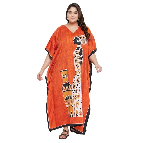 Gypsie Blu Women Kaftans Dresses Caftan Long Maxi Printed Dress for Ladies Online