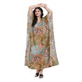thumbnail image 1 of Gypsie Blu Women Kaftans Dresses Caftan Long Maxi Printed Dress for Ladies Online, 1 of 7