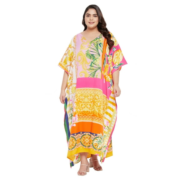 Gypsie Blu Women Kaftans Dresses Caftan Long Maxi Printed Dress for Ladies Online