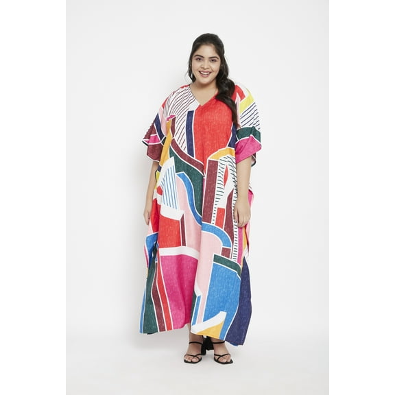 Gypsie Blu Women Kaftans Long Plus Size Caftan Dresses Summer Evening Maxi Dress Online