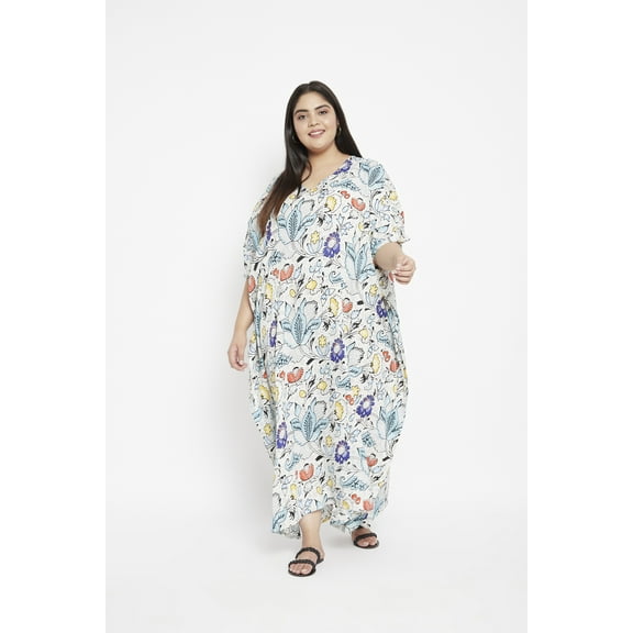 Gypsie Blu Women Kaftans Long Plus Size Caftan Dresses Summer Evening Maxi Dress Online