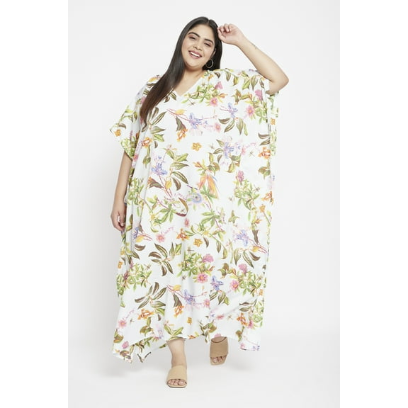 Gypsie Blu Women Kaftans Long Plus Size Caftan Dresses Summer Evening Maxi Dress Online