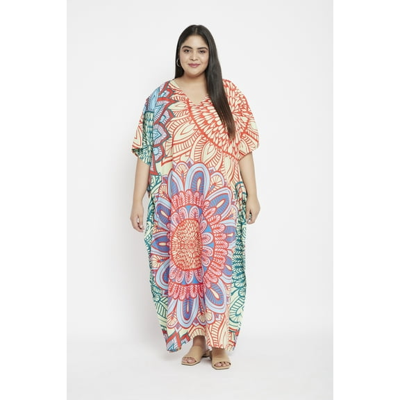 Gypsie Blu Women Kaftans Long Plus Size Caftan Dresses Summer Evening Maxi Dress Online