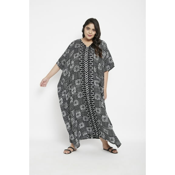 Gypsie Blu Women Kaftans Long Plus Size Caftan Dresses Summer Evening Maxi Dress Online