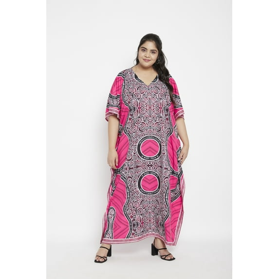 Gypsie Blu Women Kaftans Long Plus Size Caftan Dresses Summer Evening Maxi Dress Online