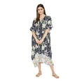 thumbnail image 1 of Gypsie Blu Women Long Kaftans Summer Loose Caftan Dress Evening Casual Ladies Dresses Online, 1 of 7