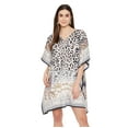 thumbnail image 1 of Gypsie Blu Women's Plus Size Tunic Short Kaftan Dress for Women Loose Summer Cover-up Casual Beachwear Tunics Online, 1 of 7