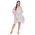 thumbnail image 1 of Gypsie Blu Women's Plus Size Tunic Short Kaftan Dress for Women Loose Summer Cover-up Casual Beachwear Tunics Online, 1 of 7