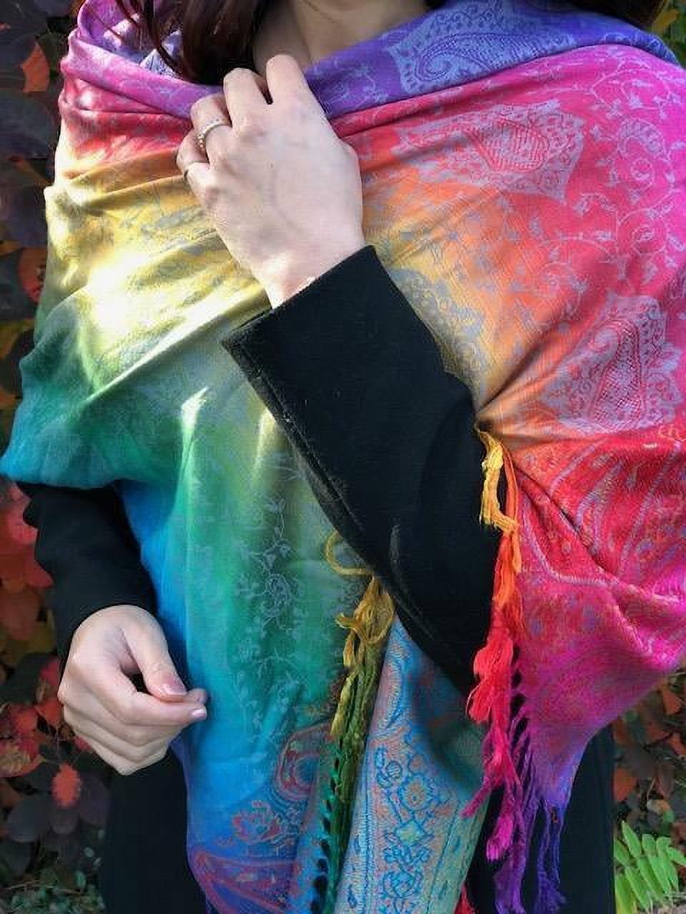 Lightweight Scarf Rainbow Scarf Amazon GypsieBlu Women Scarf Shawl