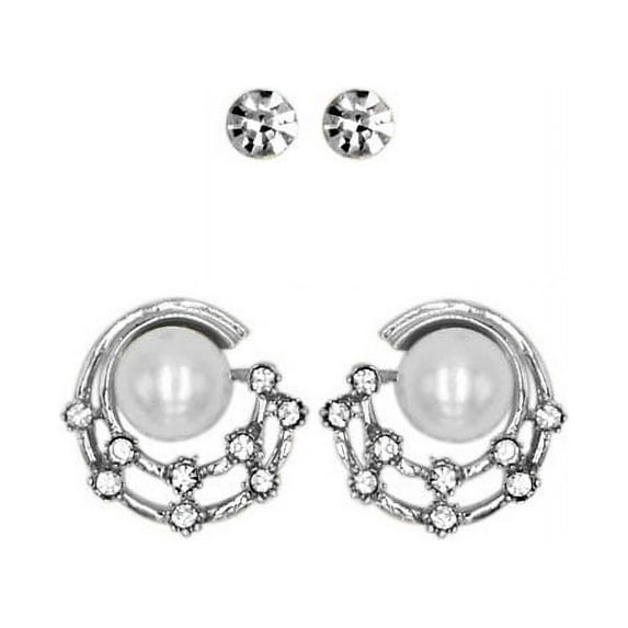 GypsieBlu Women Stud Earrings Cubic Zirconia Fashion Earrings CZ Diamond Silver Gold Tone Stud Earrings Dangle Drop Hoop Ear Jewelry Online