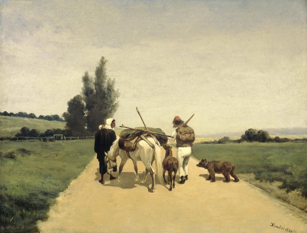Gypsies On The Road Canvas Art - (36 x 24)