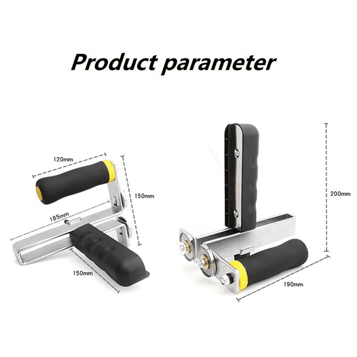 Gypsum Board Cutter MultiFunctional HandPush RollerType Slitting