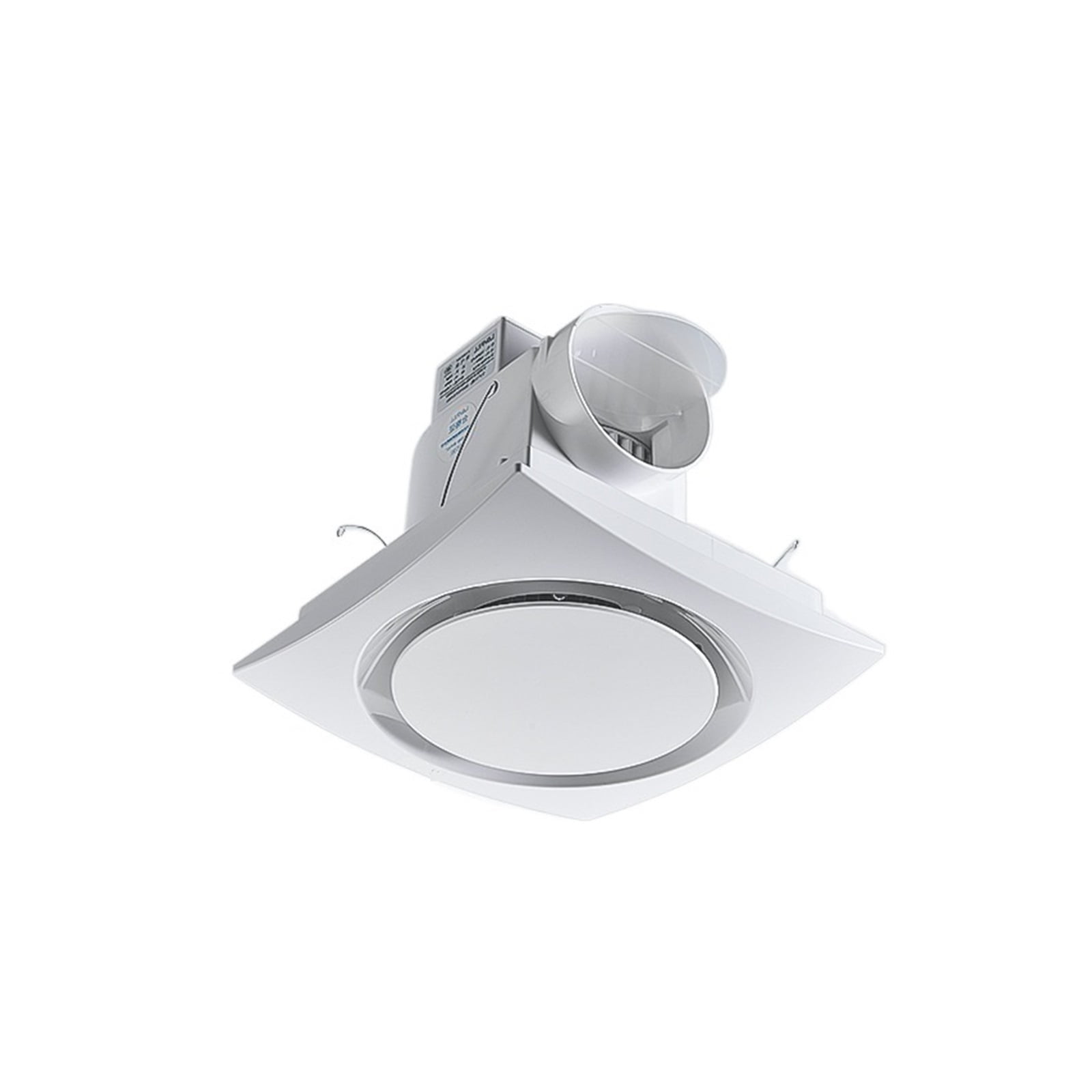 Gypsum Board Suction Ceiling Pipe Exhaust Fan Hotel Bathroom ...