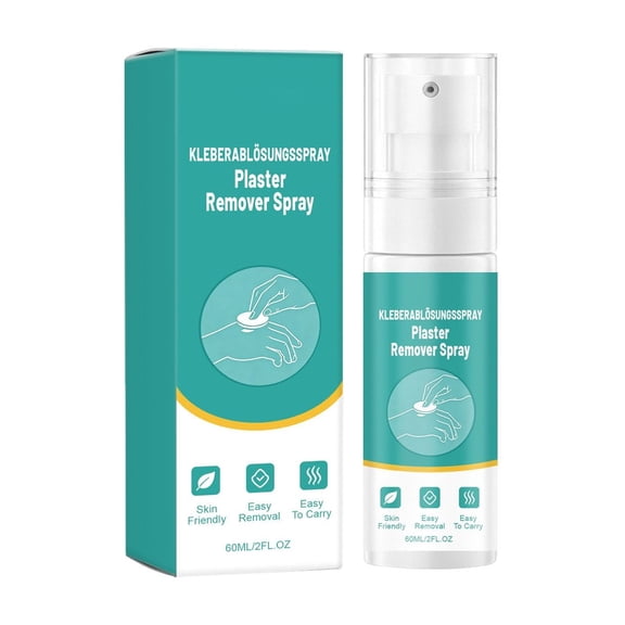Gypsum Residue Remover Spray Powerful Adhesive Remover 60ml Multi-Surface Cleaner Post-Construction Cleaning Tool