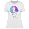 thumbnail image 1 of Gypsum Statue In Neon Colors T-Shirt Women -Image by Shutterstock, Female x-Large, 1 of 2