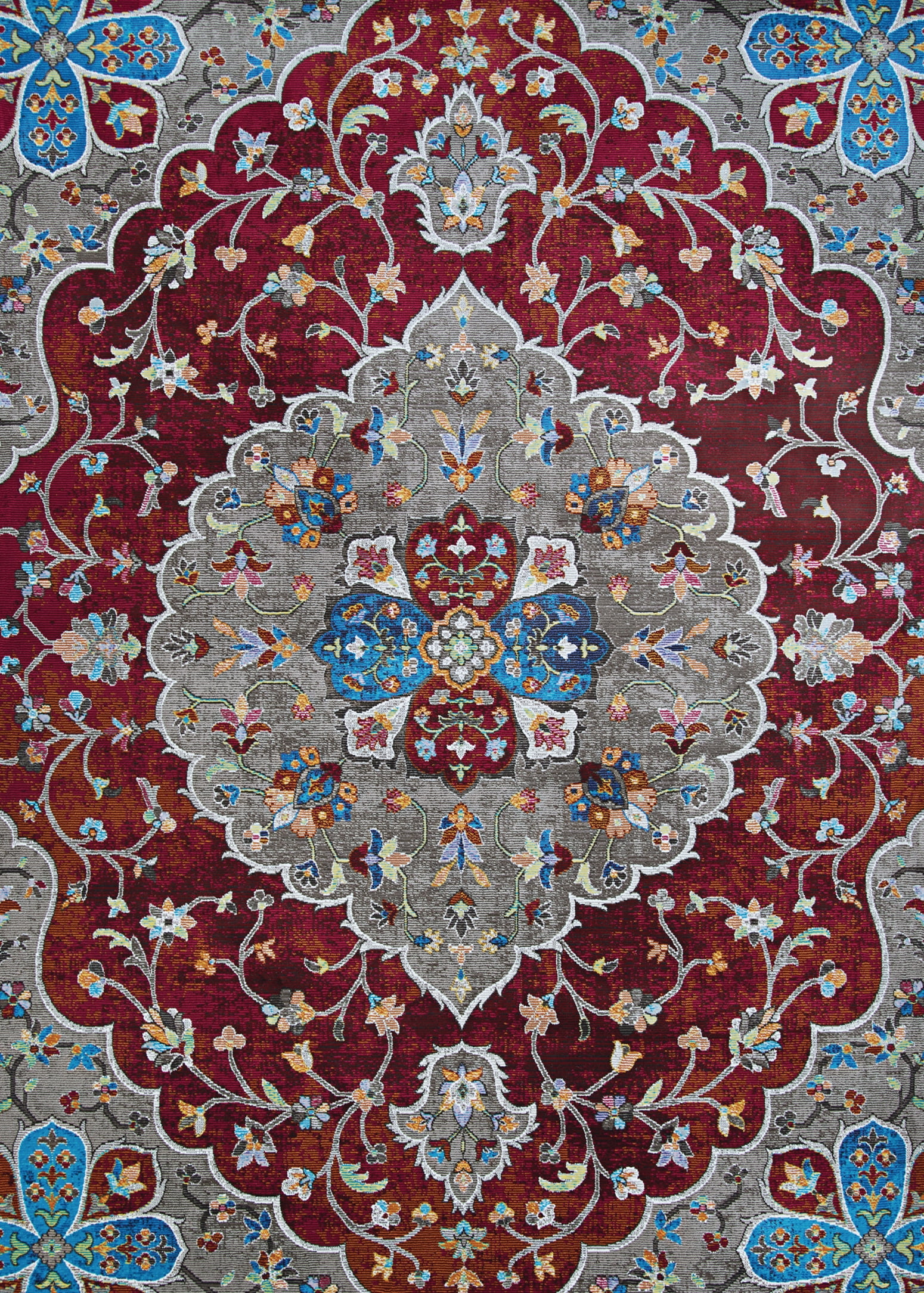 Gypsy Ivory Energetic Transitional 2'3" x 7'6" Runner Rug