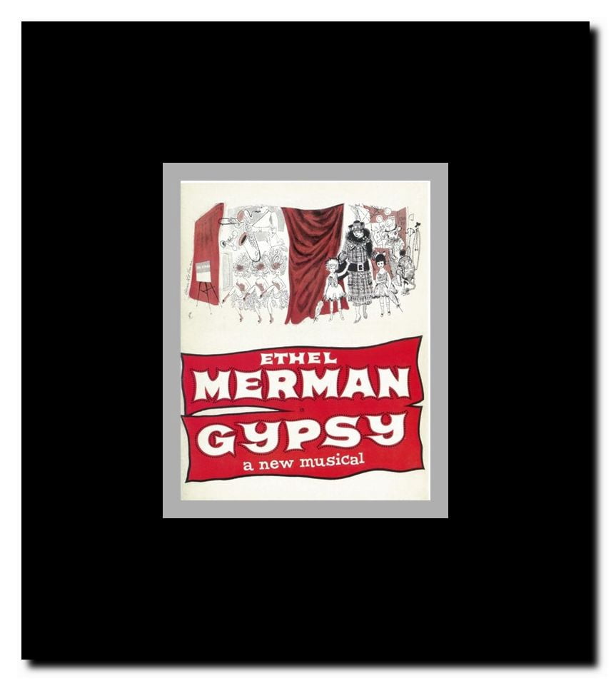 Gypsy (Broadway) Framed Movie Poster