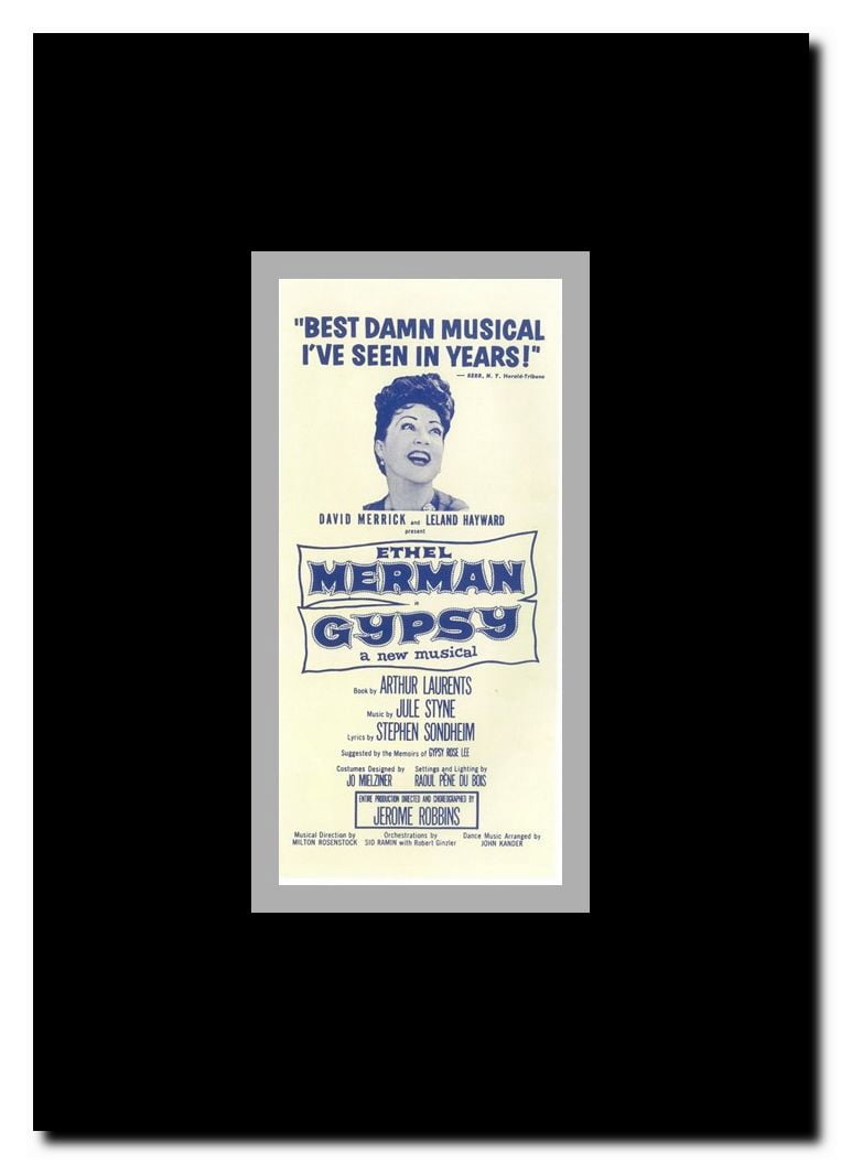 Gypsy (Broadway) Framed Movie Poster