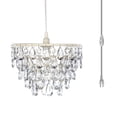 thumbnail image 1 of Gypsy Color Acrylic Dome Chandelier, Clear 1 Light Plug-in, 1 of 7