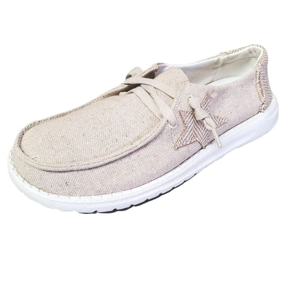 Gypsy Jazz Womens Starstruck 2 Lightweight Flexible Fashion Sneaker (6, Cream)