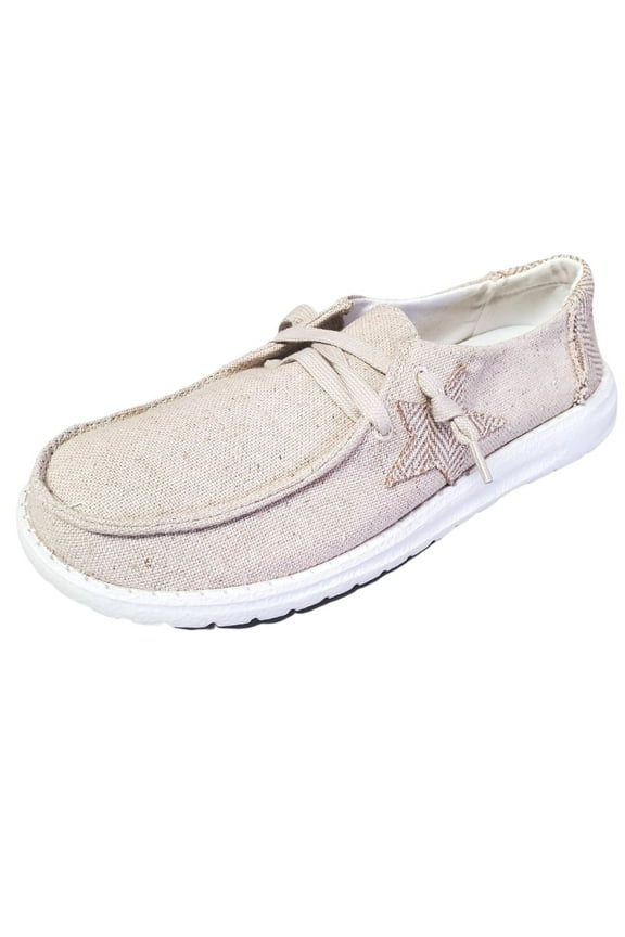 Womens Starstruck 2 Lightweight Flexible Fashion Sneaker (6, Cream)
