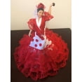 thumbnail image 1 of Gypsy Porcelain Doll. Flamenco Dancer Doll. Gift, Decoration, Collection Doll. Made in Spain. New.  10 inch/25 cm, 1 of 15