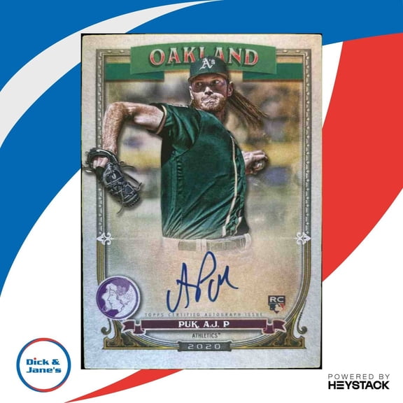 Gypsy Queen A.J. Puk #GQA-AP Autographs GQ Logo Swap