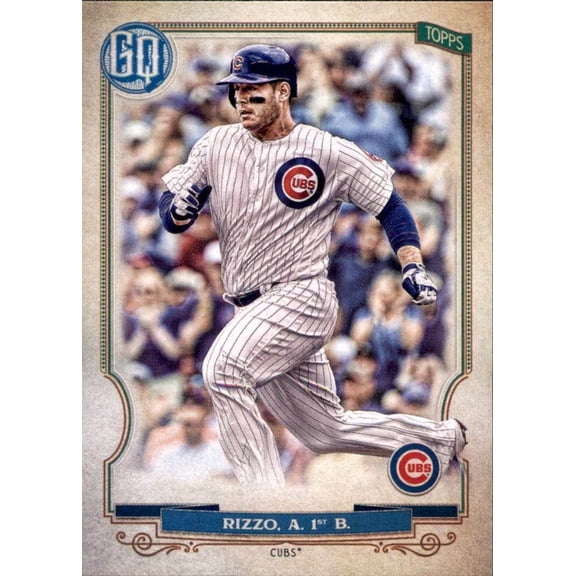 Near Mint Anthony Rizzo #86 Gypsy Queen Base Set Topps Chicago Cubs Baseball Card
