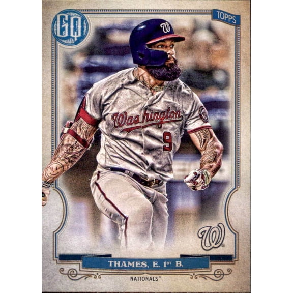 Eric Thames Washington Nationals Topps Gypsy Queen #140 Baseball Trading Card Base Set