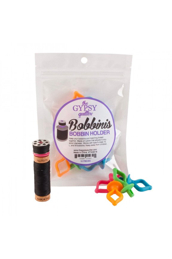 The Gypsy Quilter Bobbini Bobbin Holders 12pc Bag